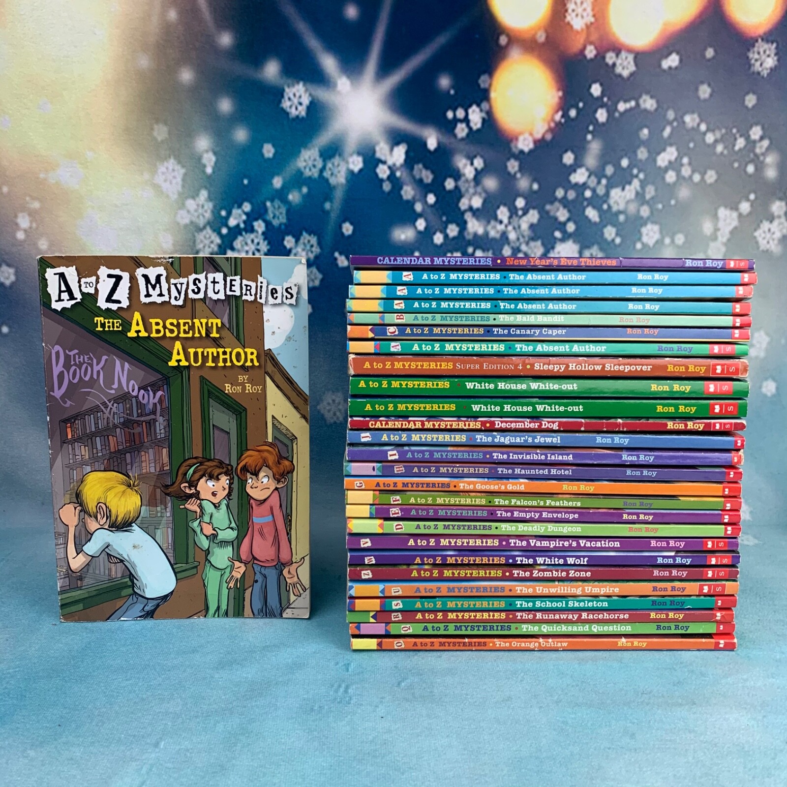 A to z mysteries  (26冊 +11冊) A to Z Mysteries (26 Book Set): Roy, Ron: 9780439867788