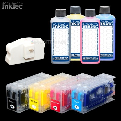 Resetter Refill Ink Ciss Cartridge Cartridge for SJIC22P K Y M C XL