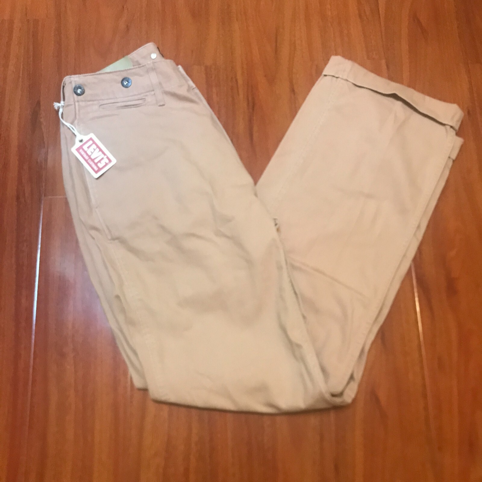 Levis Vintage Clothing 1920s Chino Trouser Orange Sz. 32W