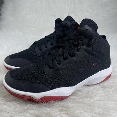 Champion Inferno basketball shoes in black and red Size 6