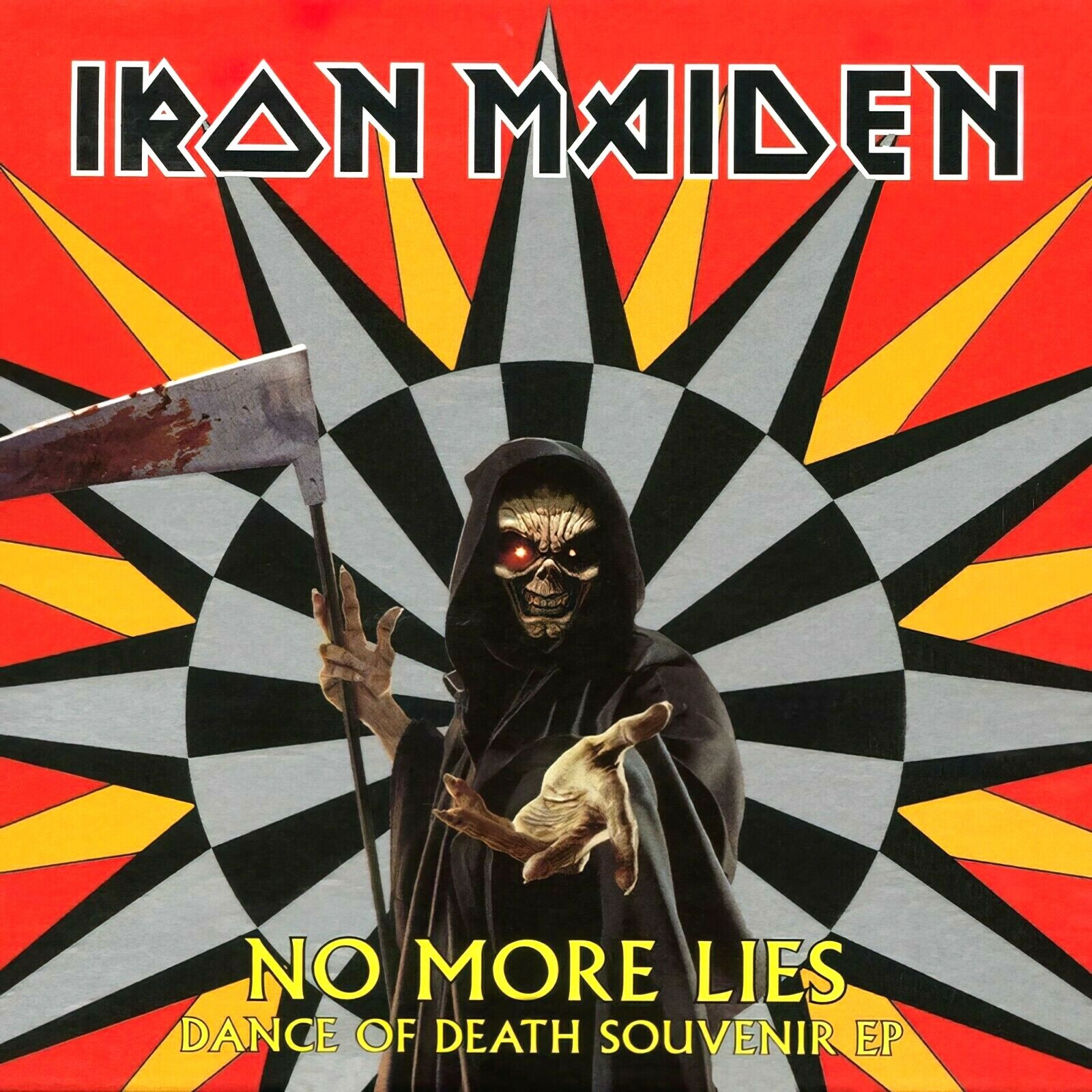 Iron Maiden No More Lies Dance Of Death 12x12 Album Cover
