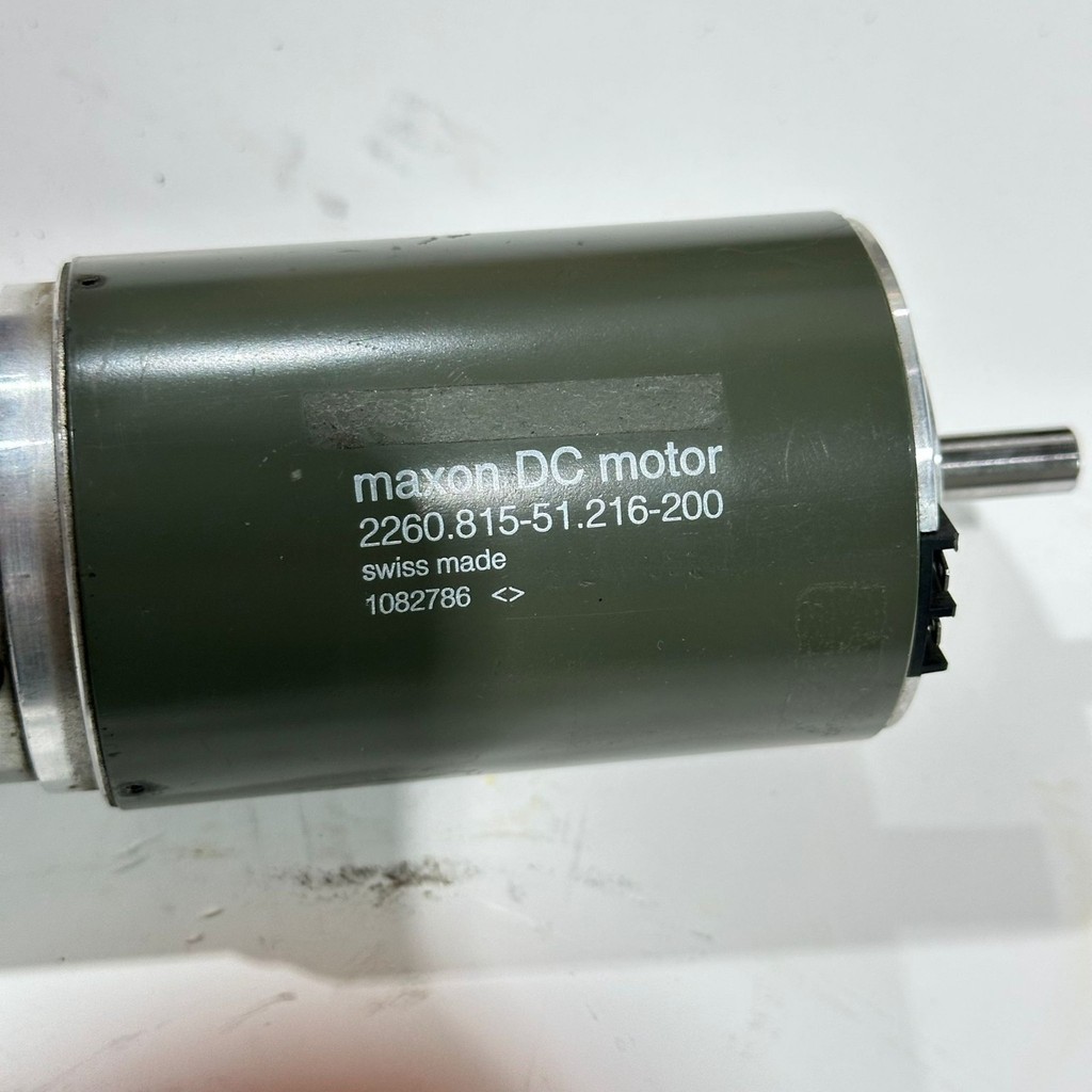Maxon 2260.815-51.216-200 1082786 DC Servo Motor — 2