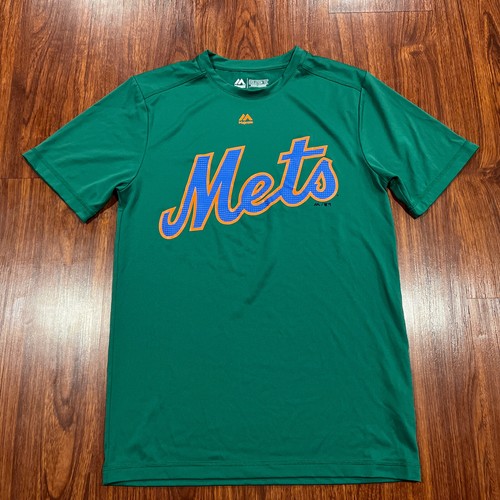 デッド 2000年 Majestic MLB NY METS Tシャツ L 黒 Mens Majestic MLB New York NY Mets retro Logo Baseball Tank