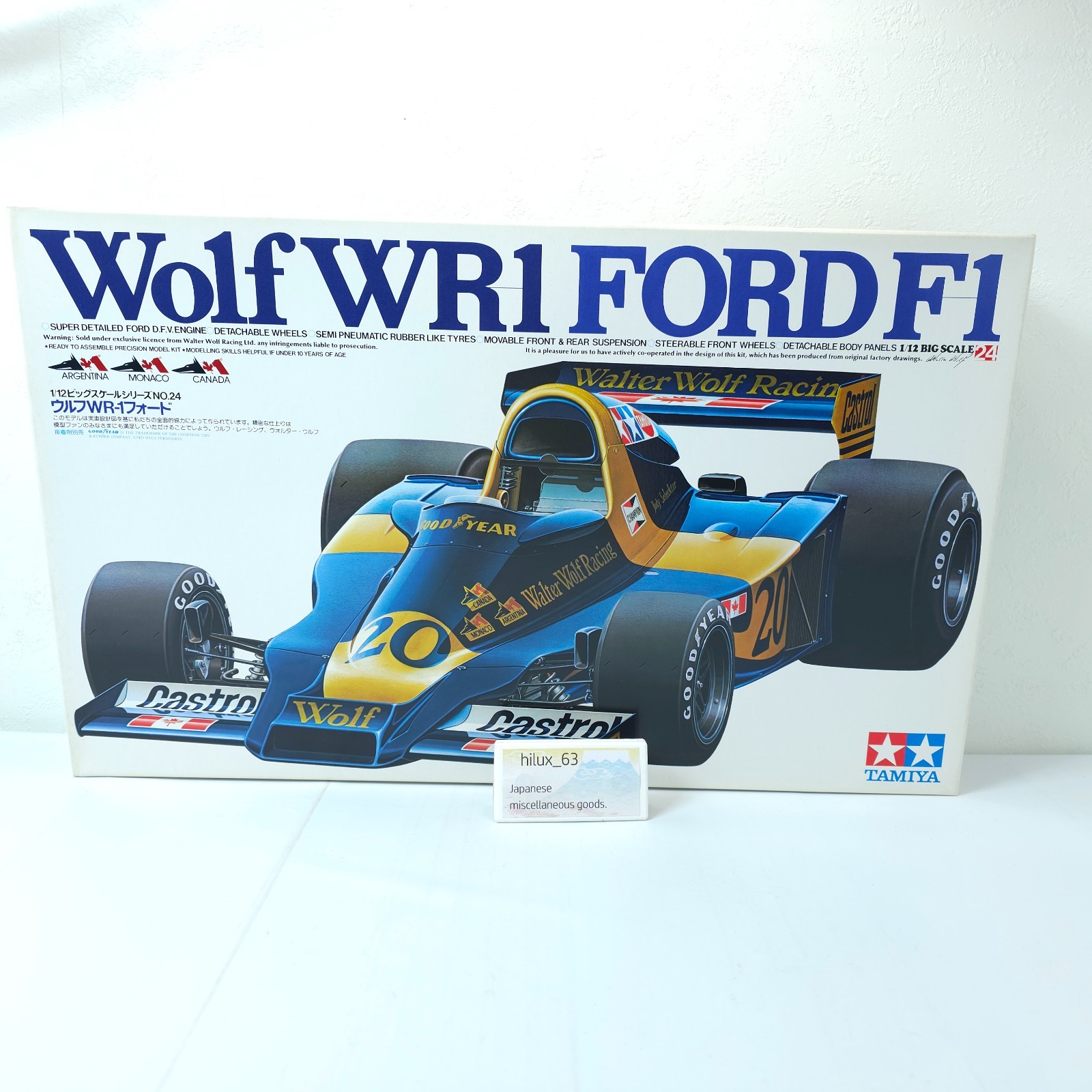 1円〜 タミヤ ビッグスケール 1/12 ウルフWR-1フォード タミヤ 1⁄12