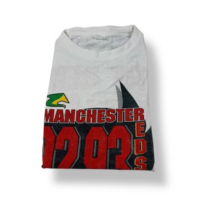 Vintage Manchester United 92-93 Premier League Champions T Shirt Mens XL