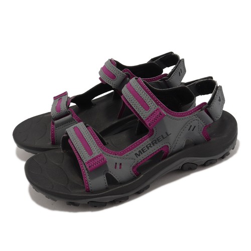 

Merrell Huntington Sport Convert Rock Grey Women Casual Outdoor Sandals J500330, Huntington Sport Convert