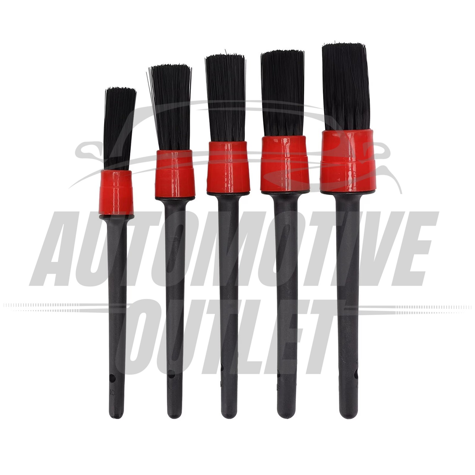 5PCS AIR VENTS SET DETAILING BRUSH DETAIL FOR CLEANING WHEELS ENGINE EMBLEMS 2