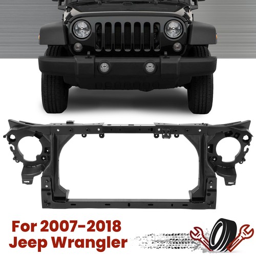 Для 2007-2018 Wrangler 6Cyl 3,6 Л/3,8 Л Черный Опорный сердечник радиатора в сборе
