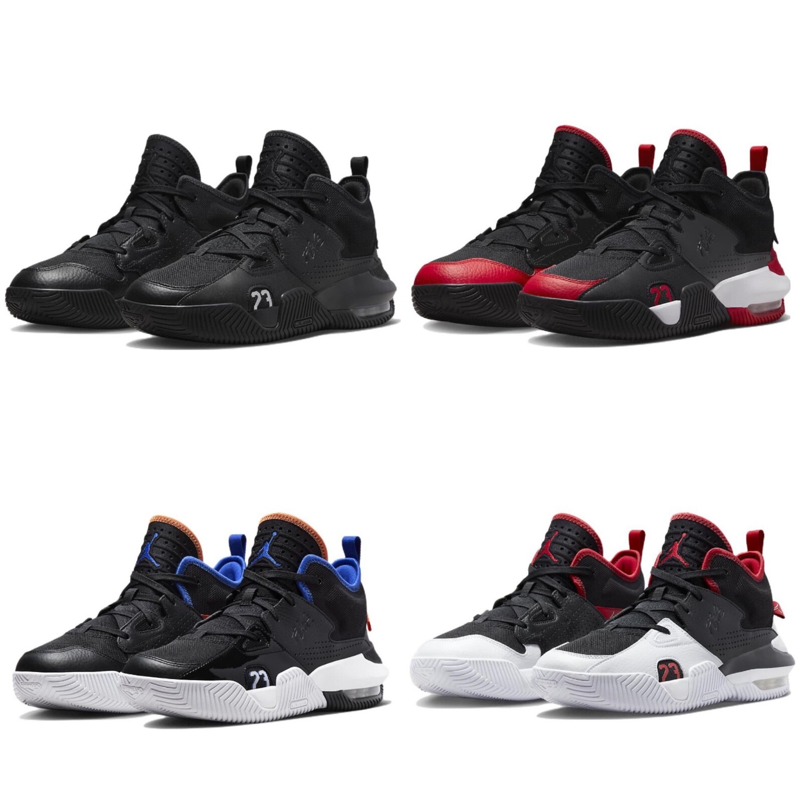 

Баскетбольные кроссовки Jordan Stay Loyal 2 мужские спортивные черные/красные все размеры, Черный, Jordan Stay Loyal 2