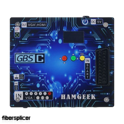 Upgraded GBSC Converter GBS Control Retro Video Game Signal Converter Accessory
