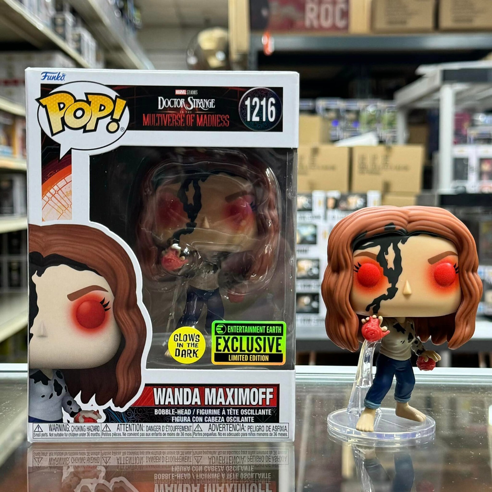 Funko Pop Doctor Strange in the Multiverse of Madness Wanda Funko Pop Doctor Strange in the Multiverse of Madness Wanda