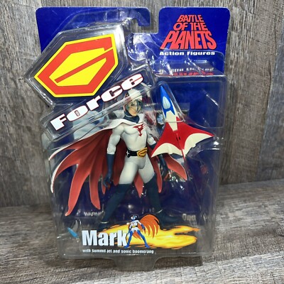 Rare G-Force Battle Of The Planets - MARK w/ Summit Jet Figure 2002 Series One