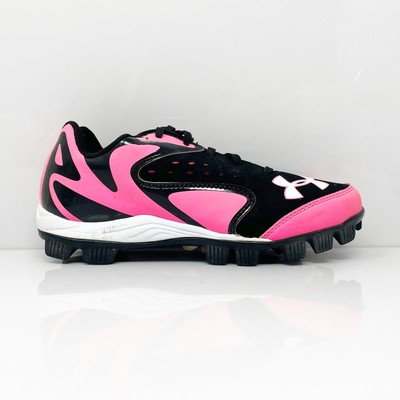 

Черные бутсы для софтбола Under Armour Girls Leadoff Low 1246748-064 Размер 6Y, Черный, Leadoff Low