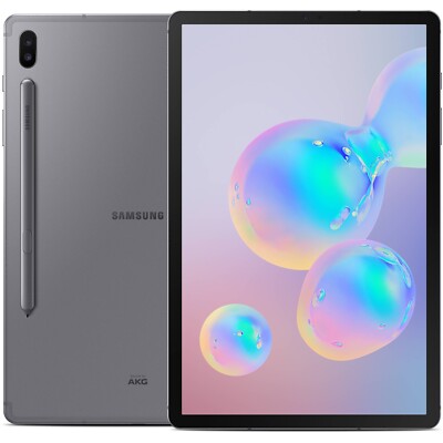 Samsung Galaxy Tab S6 128GB, Wi-Fi, 10.5 in - Gray