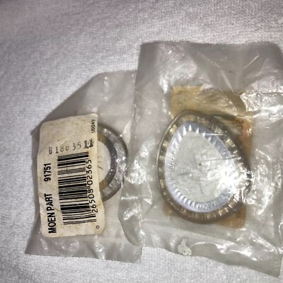 Lot of 2 Moen 91751 Single Handle Tub And Shower Handle Cover