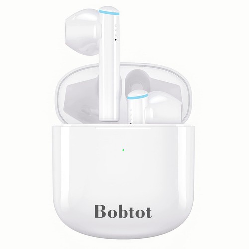 Wireless Earbuds Bluetooth Headphones Touch Control with USB