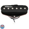 Wilkinson WOV Vintage Alnico 5 Telecaster Bridge Pickup for Tele Style Electric Guitar, Black