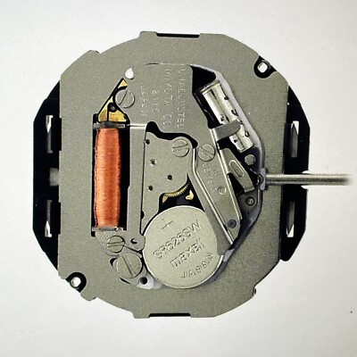 Genuine Miyota 2115 Movement Quartz Japan, Date At 3, 3 Hands