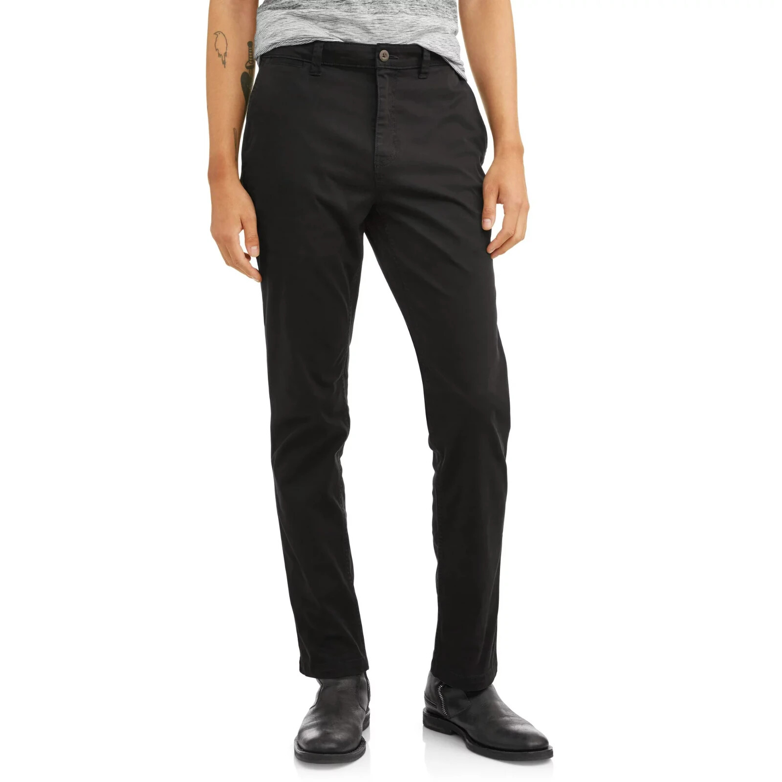George Pant Men Size 42x30 Black Slim Chino --T1-- | eBay