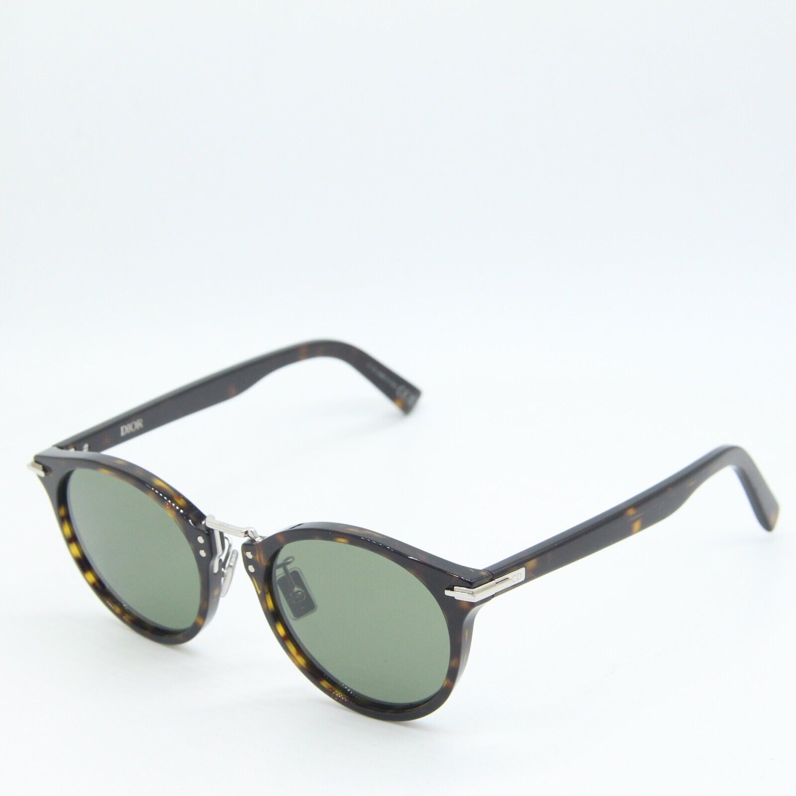 Pre-owned Dior Christian  Blacksuit R4u Brown Green Authentic Sunglasses 51-20