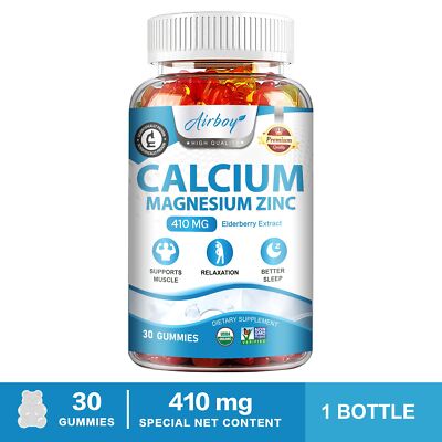 Calcium Magnesium Zinc - Vitamin D, Potassium - Bone Growth and Boost Immunity