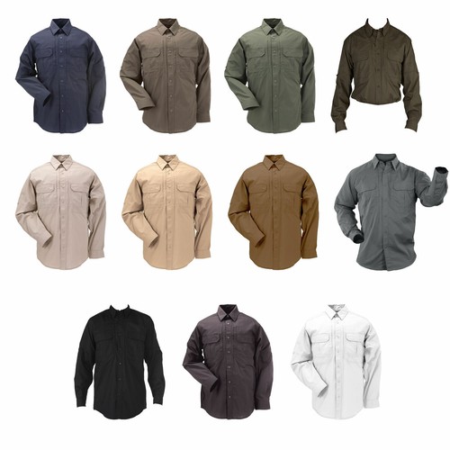 MXXA☺︎ 5.11 Tactical TacLite Professional Long Sleeve Shirt, Style