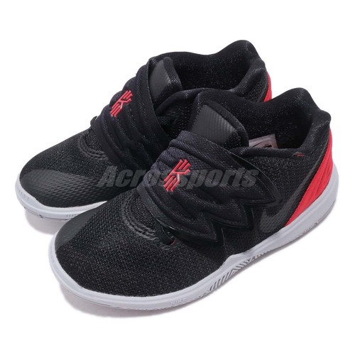

Nike Kyrie 5 TD V Irving Red Black Bred Детская обувь для малышей Кроссовки AQ2459-600, Черный, Kyrie 5 Td
