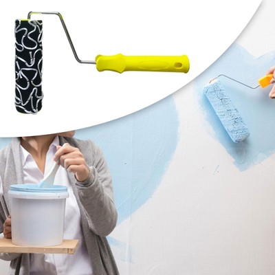 7'' Patterned Paint Roller for Wall Decoration Embossing Texture Cloth Roller