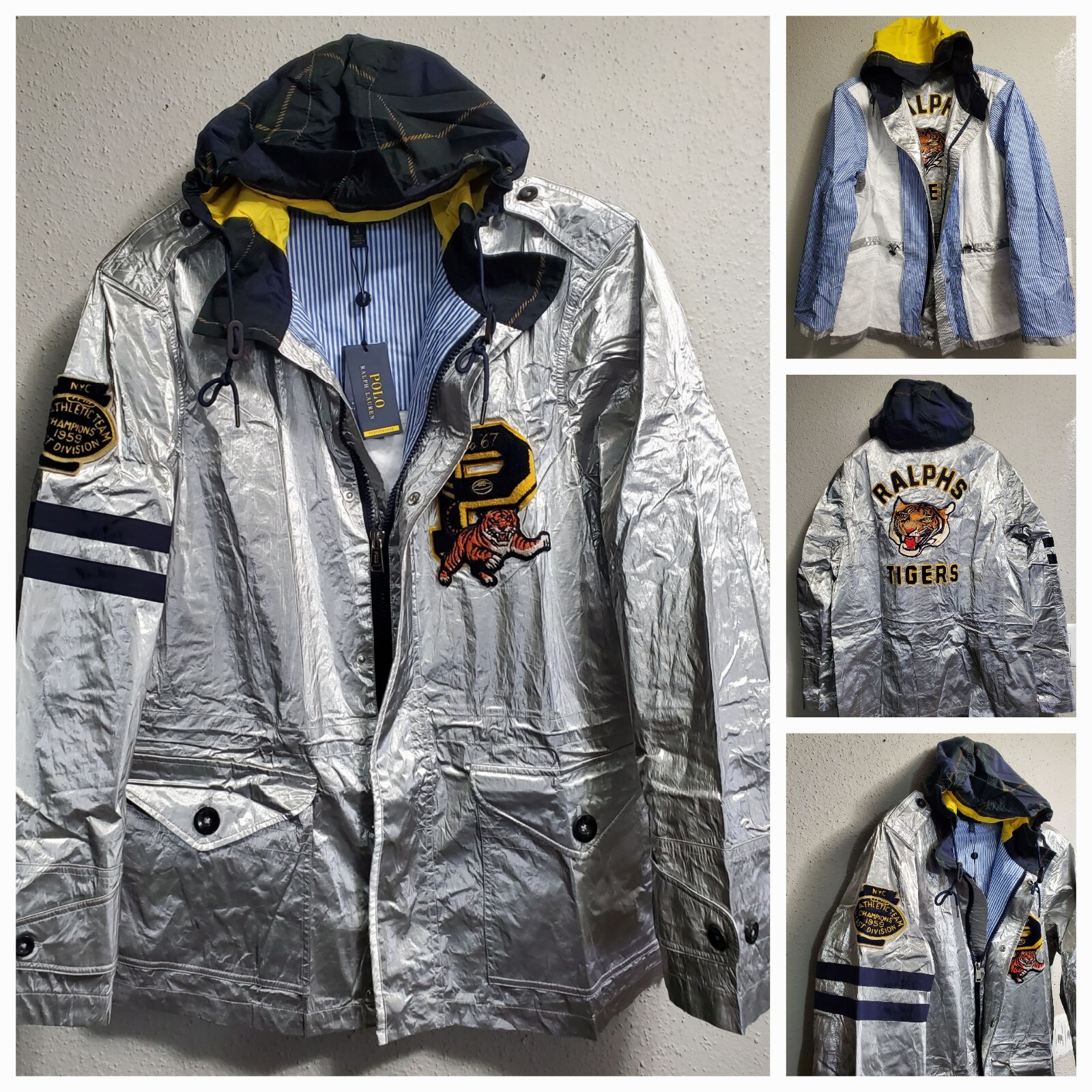 $798 POLO RALPH LAUREN RALPHS TIGER WATER REPELLENT MENS