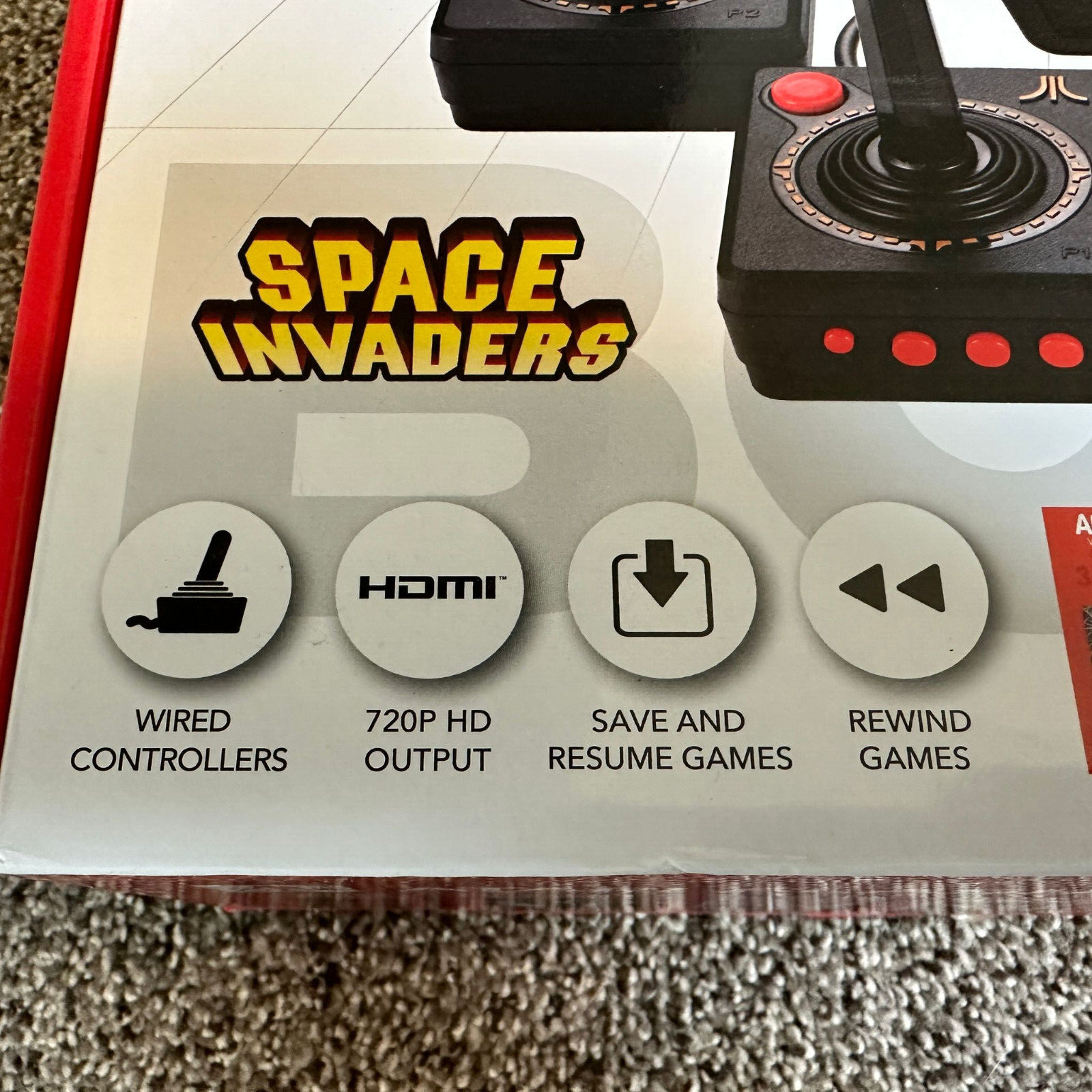 Atari Flashback 9 HDMI Retro Console Built-in Games 1200 2 Controllers AtGames