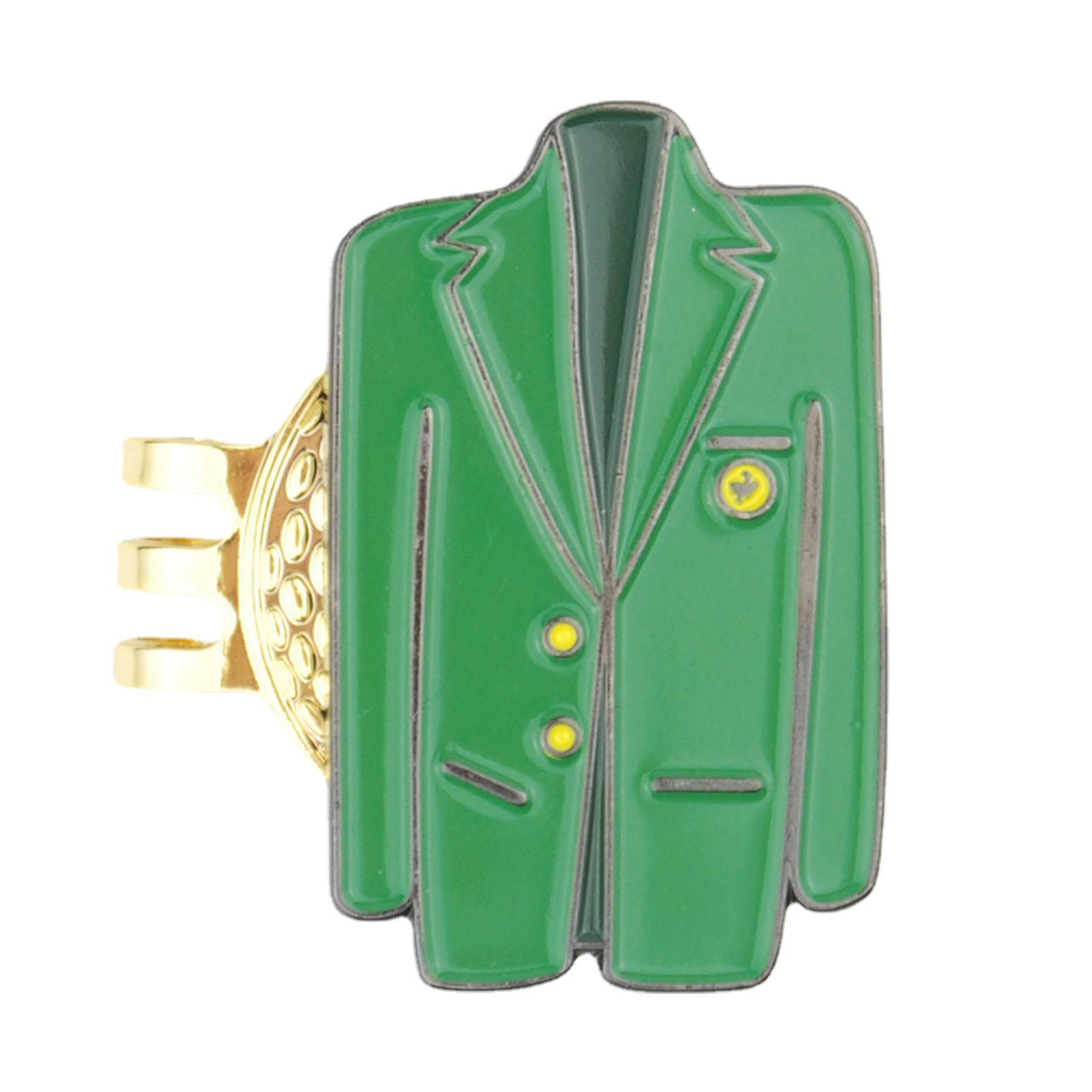 NEW Green Jacket Golf Hat Clip Golf Ball Mark Magnetic Hat Clip