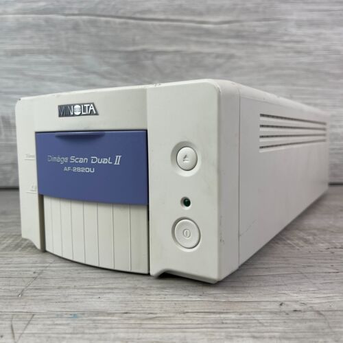 Minolta Dimage Scan Dual II AF-2820U White USB & Ethernet Minolta Dimage Scan Dual II AF-2820U White USB & Ethernet
