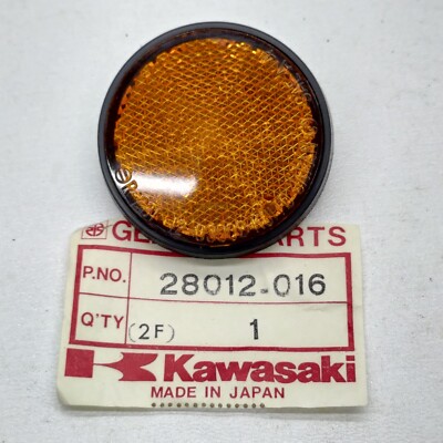 Kawasaki KZ 1000 900 750 650 AR KDX KLR KM KE KLX ZX Reflector 28012-016 NOS JP