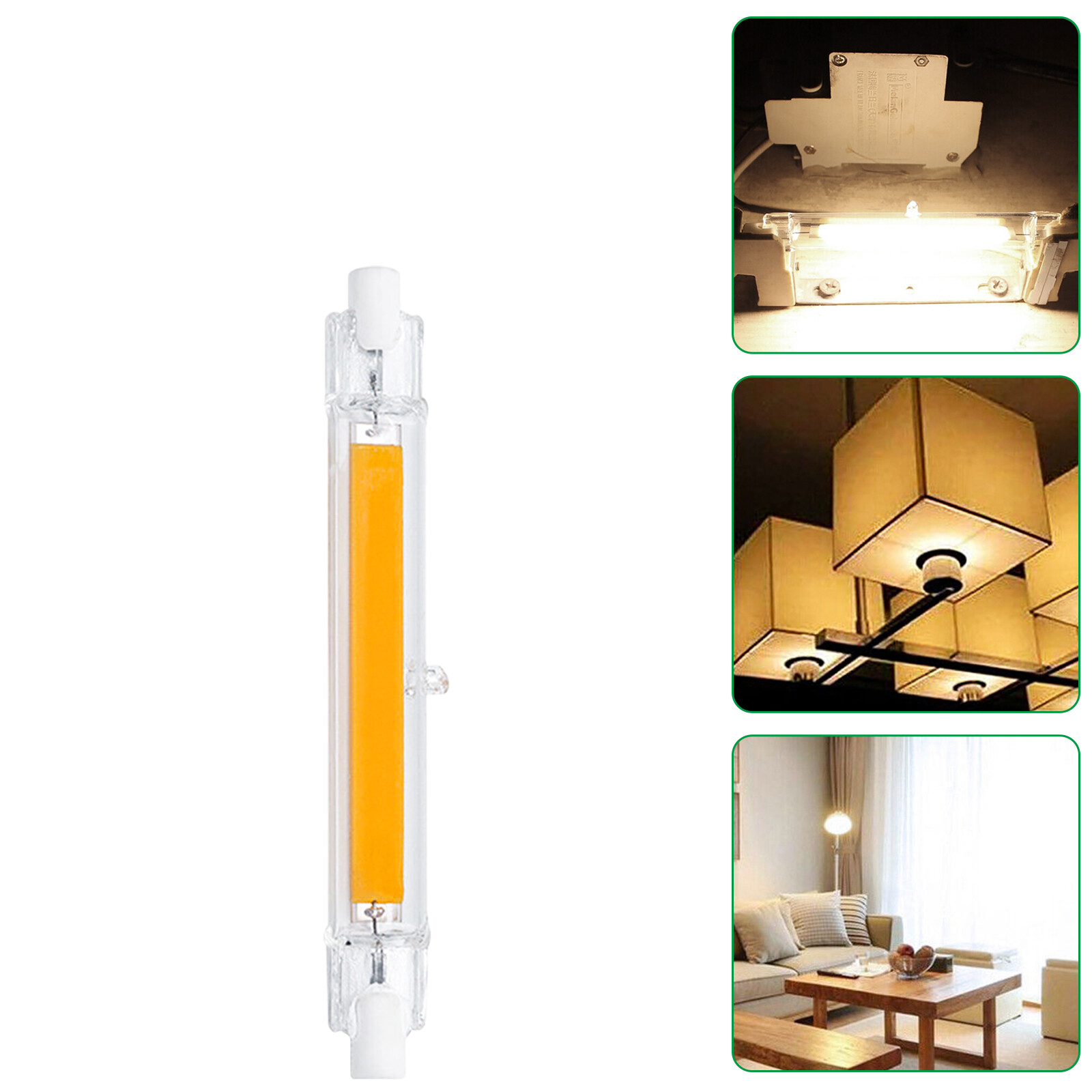 R7S LED 78/118/189mm LED Flood Light Replacement Halogen Lamp Corn Bulb Light