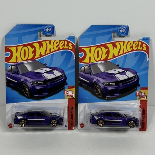 '20 Dodge Charger Hellcat #231 Then And Now 7/10 - Lot Of 2