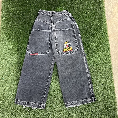 W36×L32 90s JNCO Embroidery Baggy Jeans JNCO Style Jeans 32 x 30 Monster Energy x Zyn Embroidered