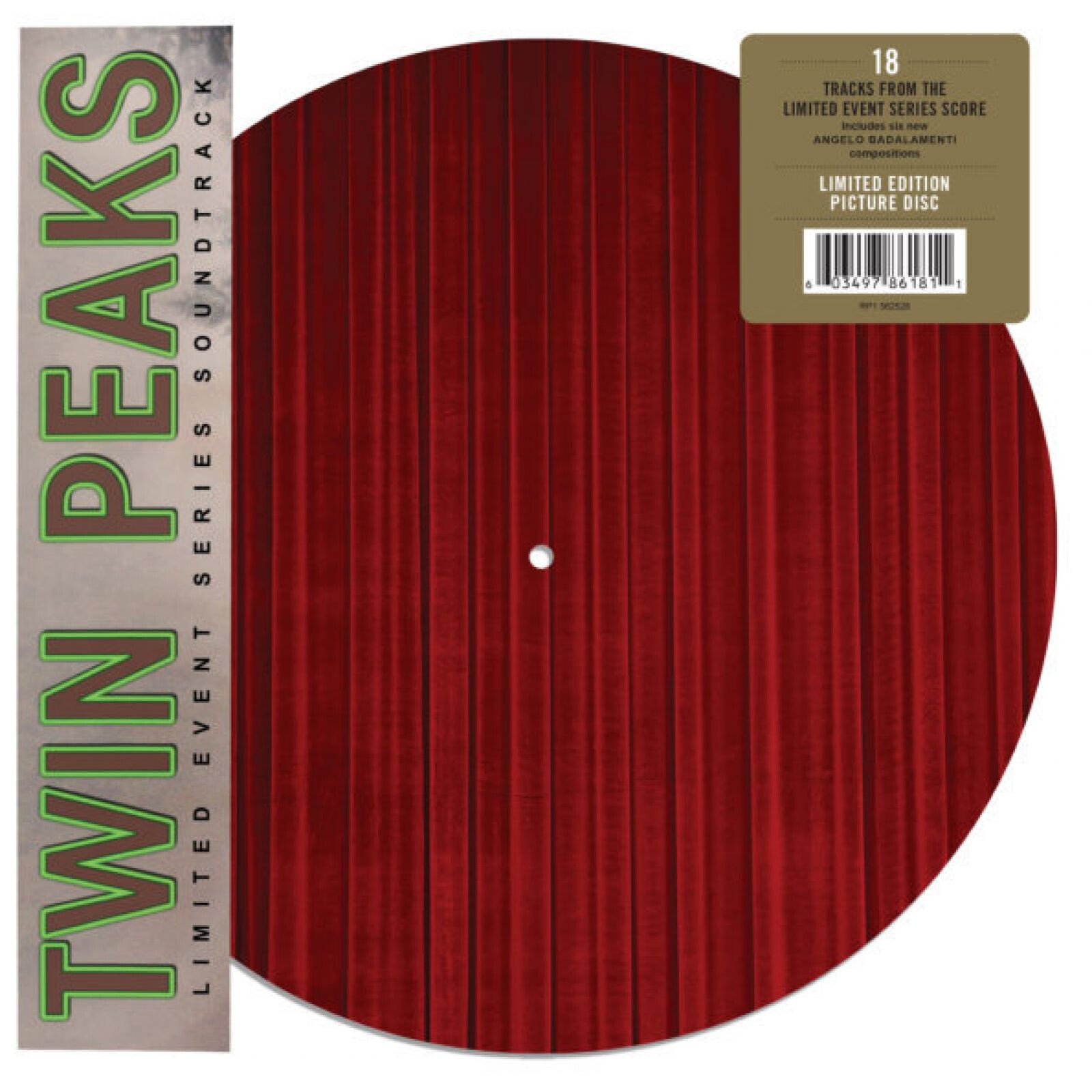 S*a様 限定グリーンカラーレコード TWIN PEAKS LP David L twinpeaks-limitedeventseries-