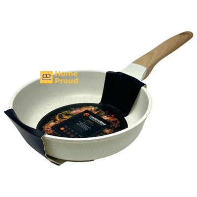 Nonstick Frying Pan Skillet 8 inch Masterclass Premium Kitchen Cookware 2  Deep