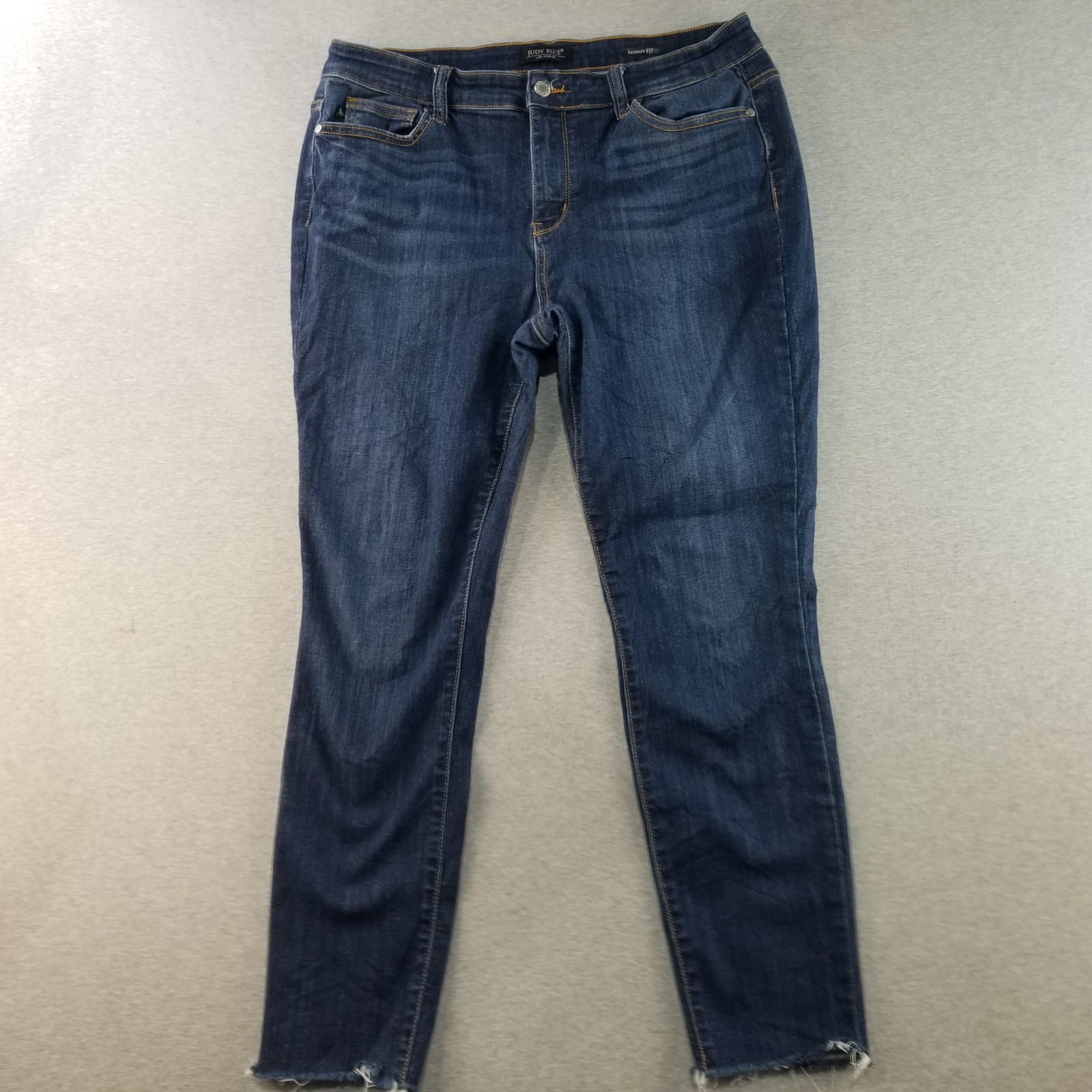 Judy Blue Jeans Womens Sz 15/32 Skinny Fit Dark Wash Normcore Cute Comfy Stylish