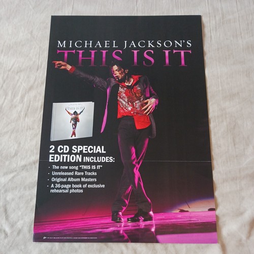 MICHAEL JACKSON THIS IS IT 両面印刷オリジナルポスター Amazon.com: THIS IS IT MOVIE POSTER 2 Sided ORIGINAL 27x40