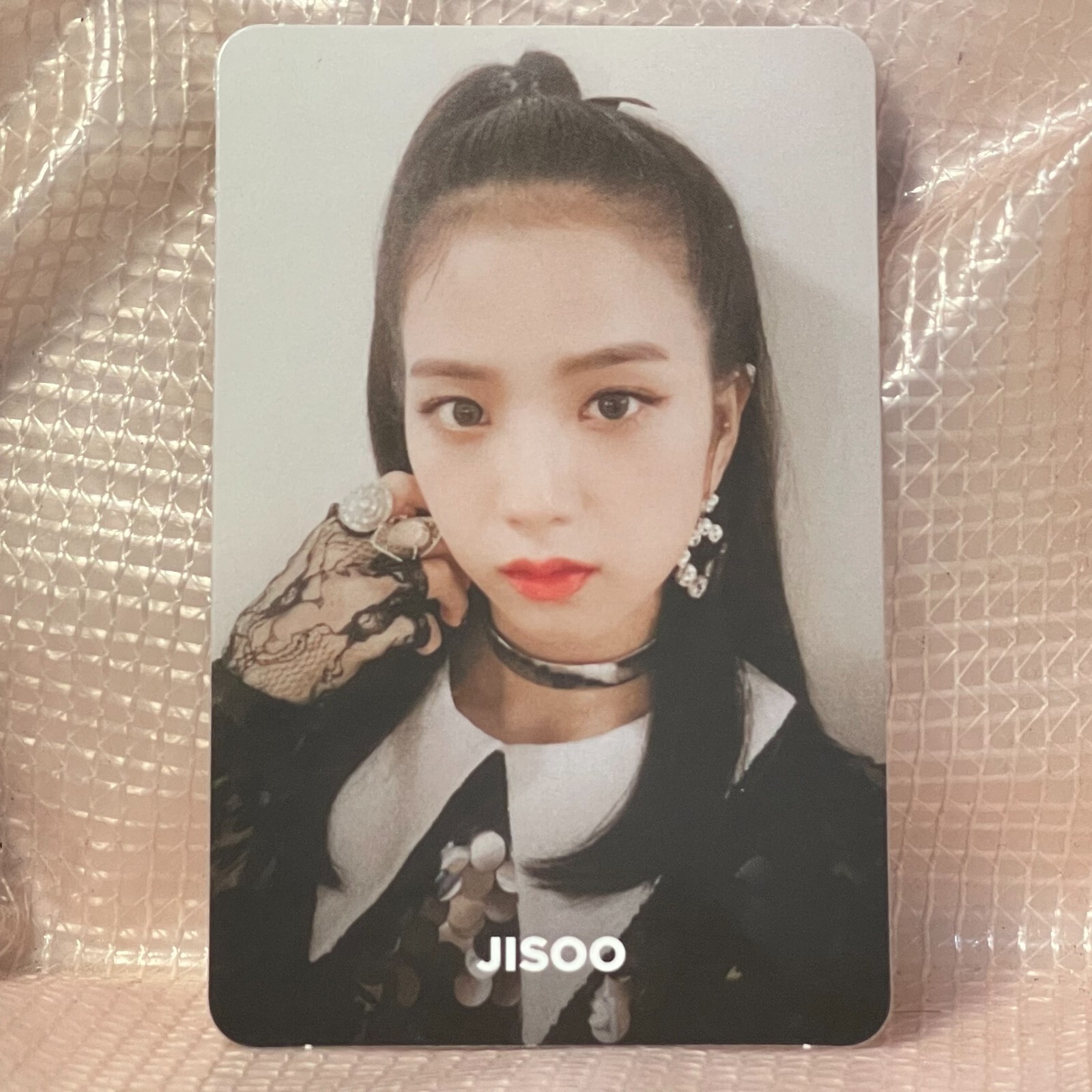 BLACKPINK SQUARE UP JISOO ジス セット Jisoo Official Photocard BlackPink 1st Mini Album Square Up