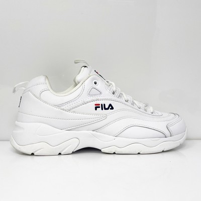 

Fila Womens Disarray 5CM00783-125 Белая повседневная обувь Кроссовки Размер 9,5, Белый, Disarray