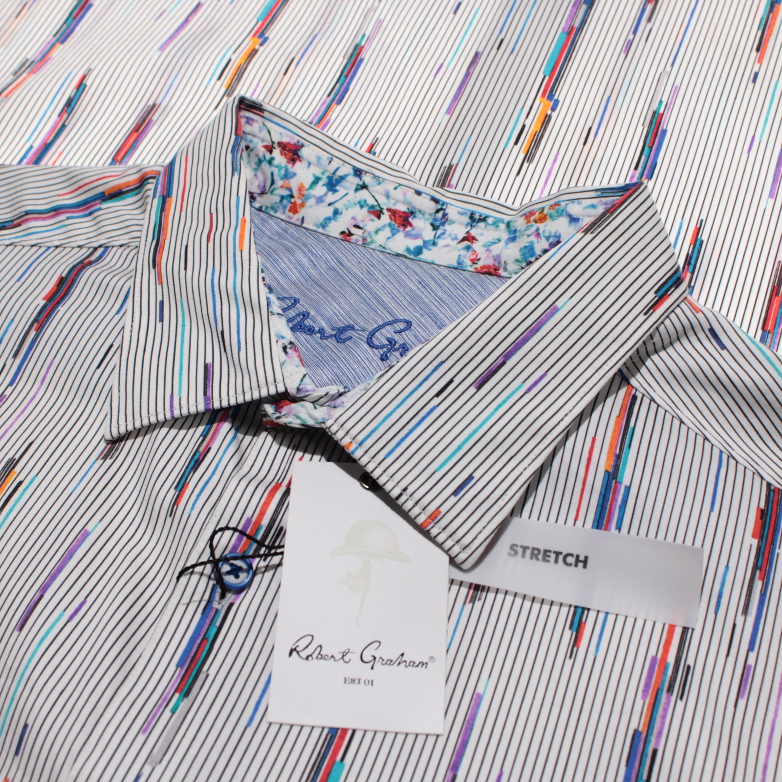 Robert Graham Mens Flatonia White Shoes (NWT) Robert Graham Men main image 3