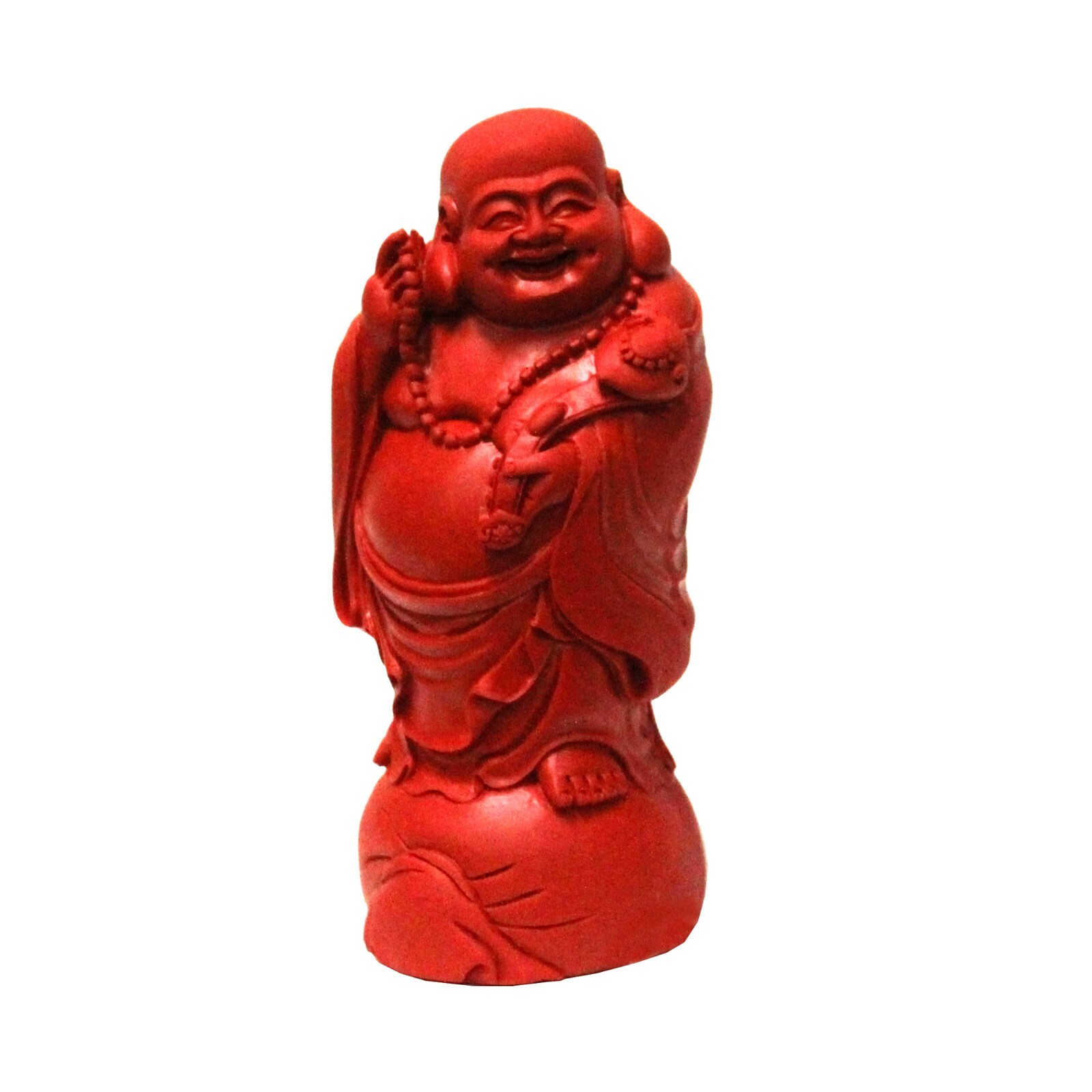 Chinese Handmade Red Cinnabar Happy Buddha Figure ws562S Chinese Handmade Red Cinnabar Happy Buddha Figure ws562S