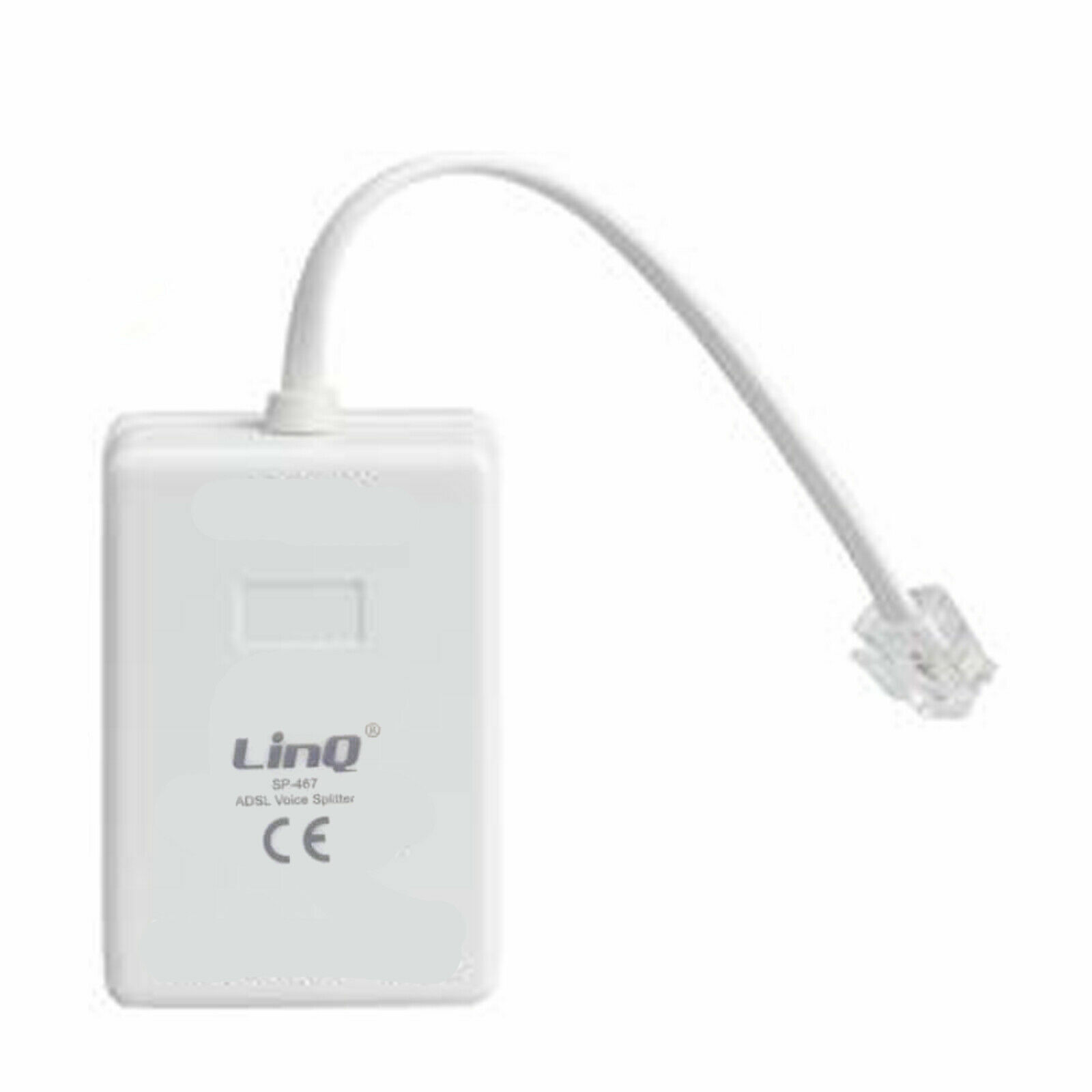 Filtro Splitter Voce Adsl Linq Sp-467 Telefonico Sdoppiatore Telefono Fax Adsl