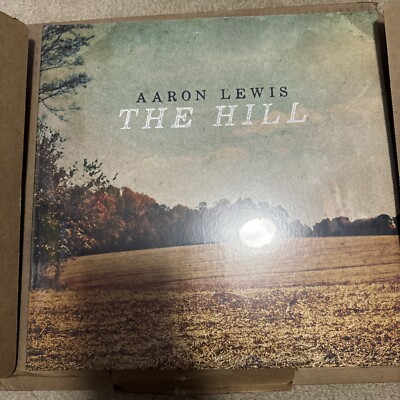 Aaron Lewis The Hill SIGNED Ghostly Translucent Tan & Clear Colored Vinyl LP