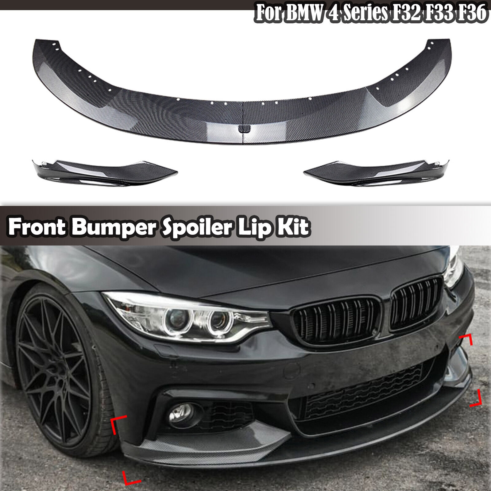 Bumper Kit | BMW 4 SERIES COUPE M-SPORT 2017 Bumper Kit | BMW 4 SERIES COUPE M-SPORT 2017