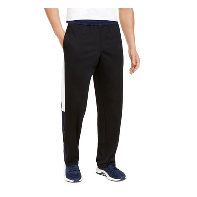 Id Ideology Mens Colorblocked Track Pants in Night Sky,-2XL