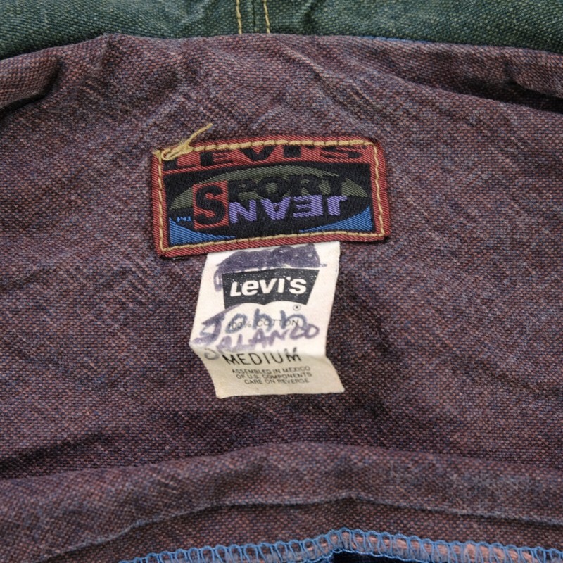 LEVI’S SPORTS JEANS デニムジャケット USED Levi's BLUE 【USED-18】70s DENIM JAKCET 70505 4th リーバイス
