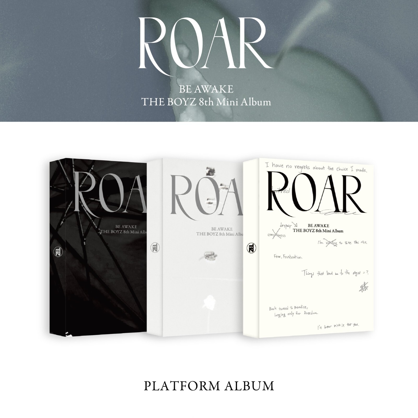 The Boyz 8th Mini Album Be Awake Platform ver Mini Card